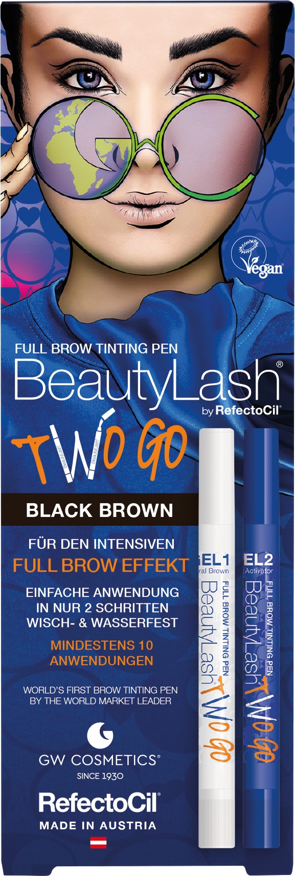 Refectocil Farba na obočie Two Go (Eyebrow Color) 1 ks Black Brown Refectocil Farba na obočie Two Go (Eyebrow Color) 1 ks Black Brown