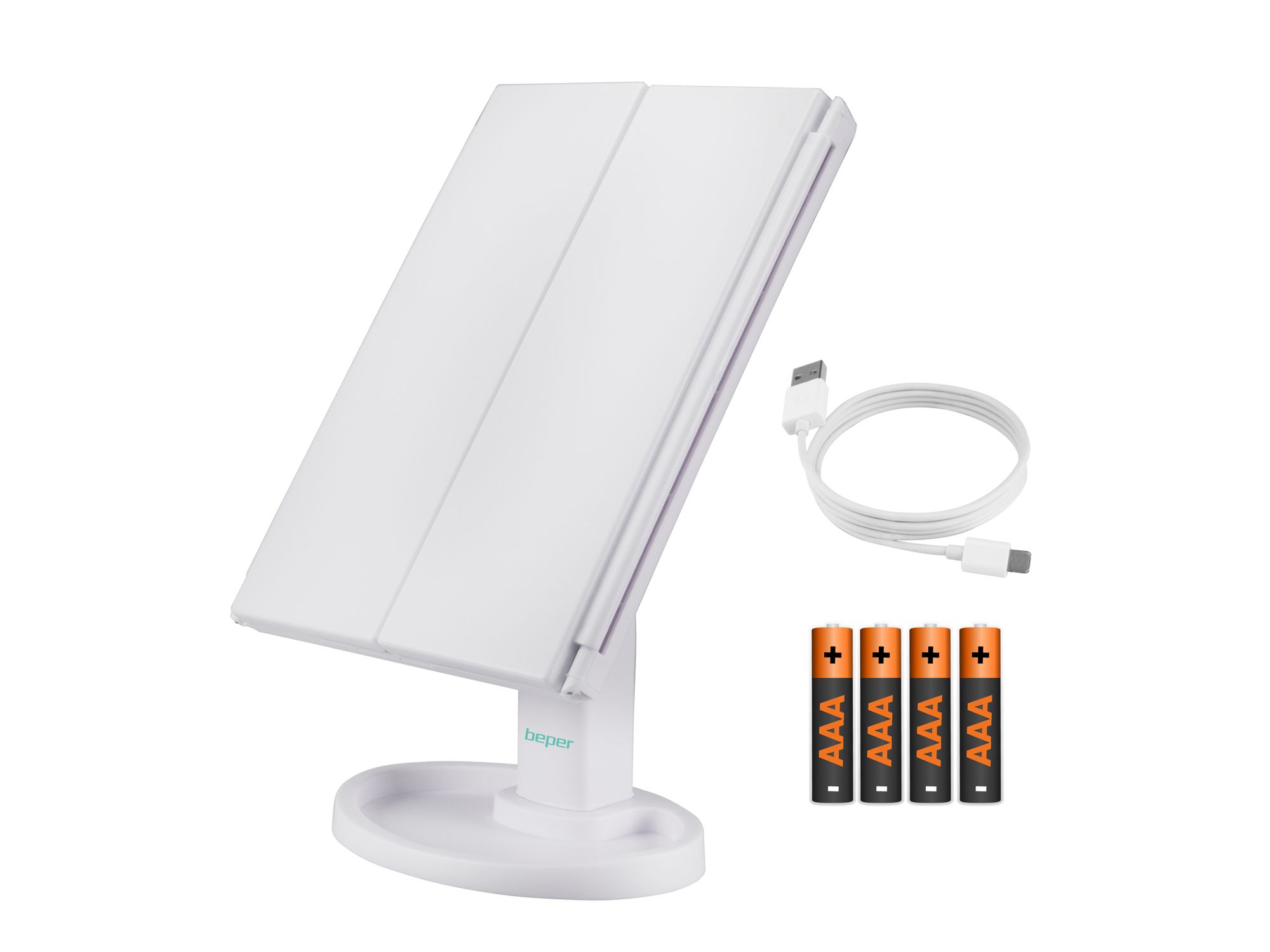 Beper Kozmetické zrkadlo s LED osvetlením P302VIS050 Beper Kozmetické zrkadlo s LED osvetlením P302VIS050