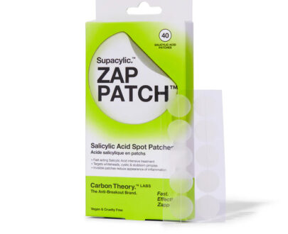 Carbon Theory Náplasti na akné Supacylic. Zap Patch (Salicylic Acid Spot Patches) 40 ks