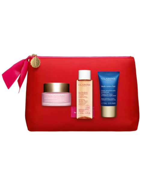 Clarins Darčeková sada starostlivosti o pleť proti prvým známkam starnutia Multi Active Clarins Darčeková sada starostlivosti o pleť proti prvým známkam starnutia Multi Active