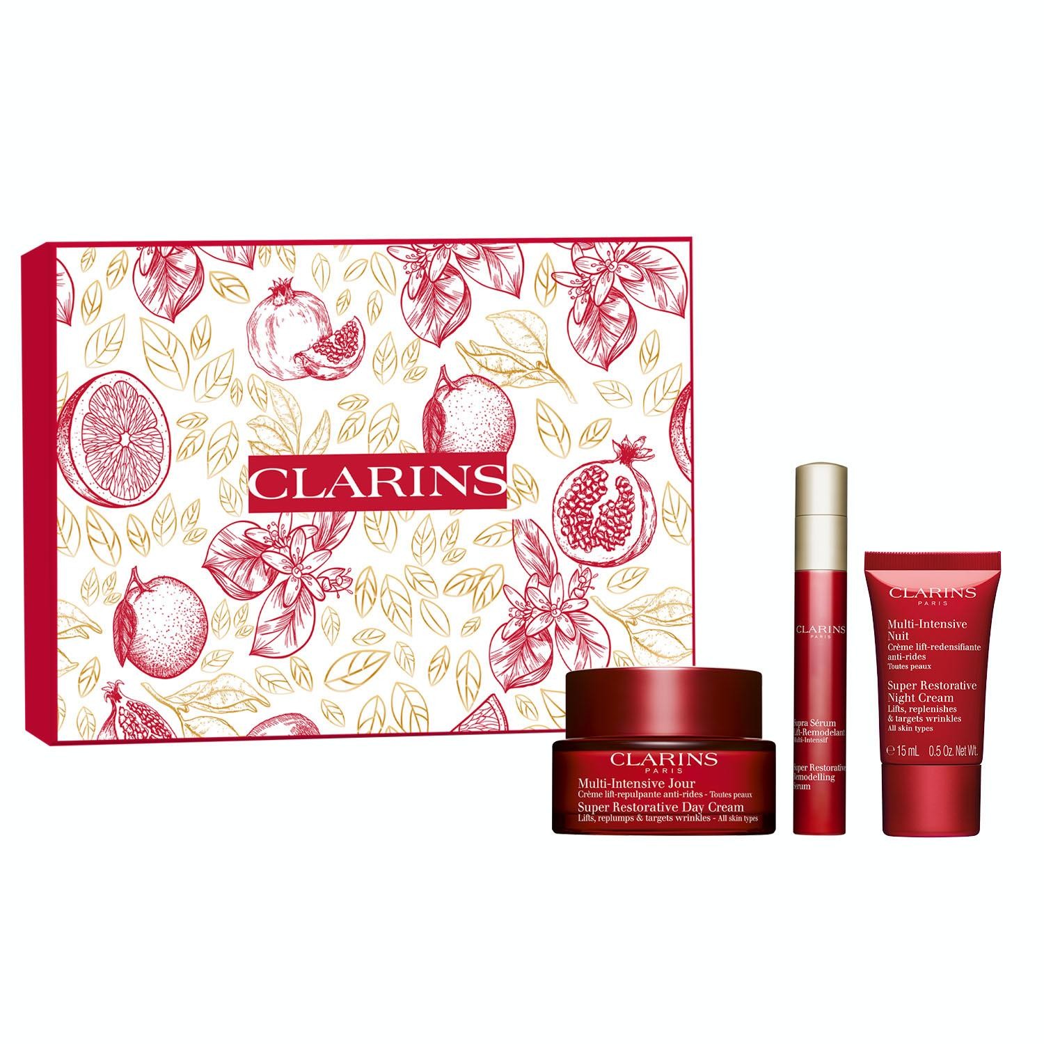 Clarins Darčeková sada pleťovej starostlivosti proti vráskam Super Restorative Clarins Darčeková sada pleťovej starostlivosti proti vráskam Super Restorative