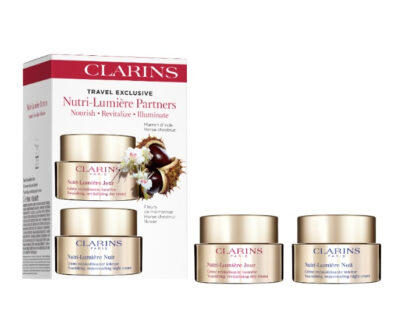 Clarins Darčeková sada pleťovej starostlivosti Nutri-Lumiére Partners