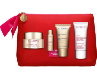 Clarins Darčeková sada starostlivosti o pleť a ruky Nutri-Lumiére