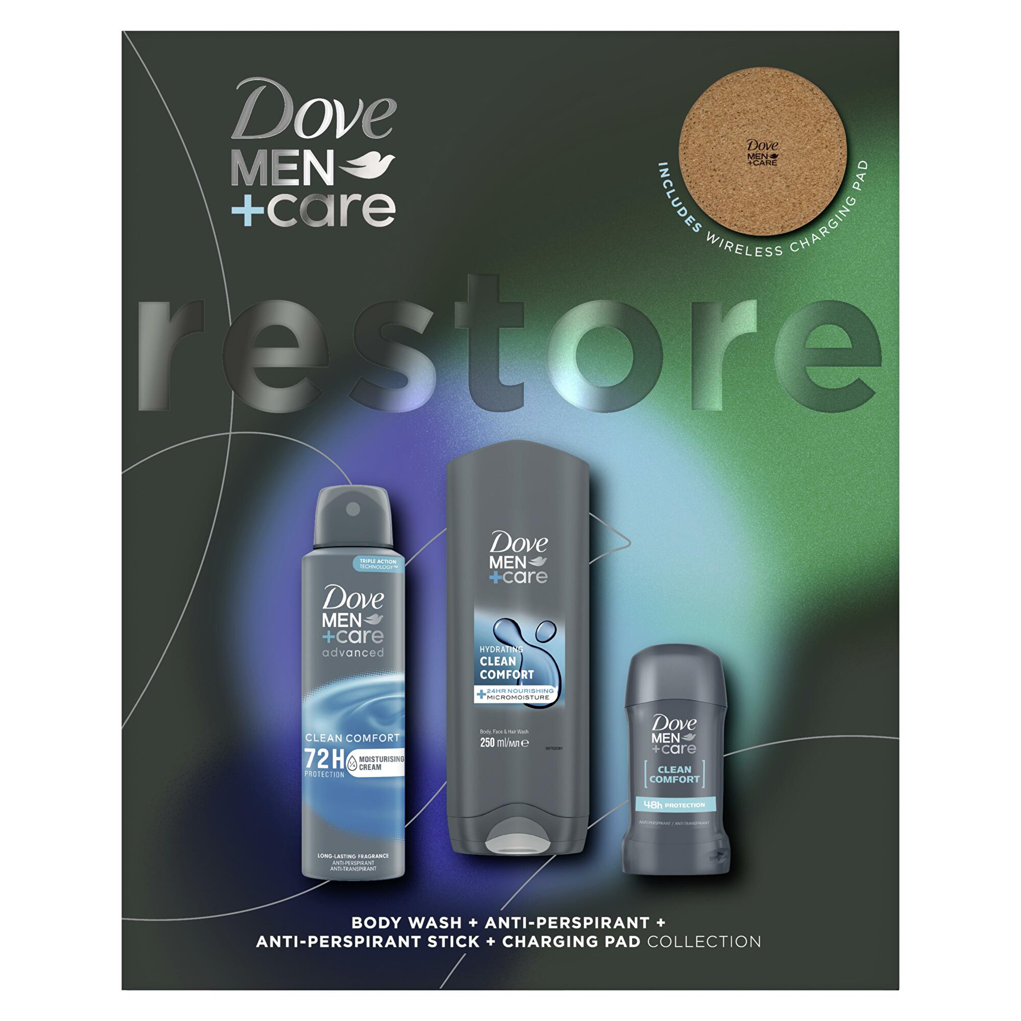 Dove Darčeková sada telovej starostlivosti Men+Care Restore Collection Dove Darčeková sada telovej starostlivosti Men+Care Restore Collection