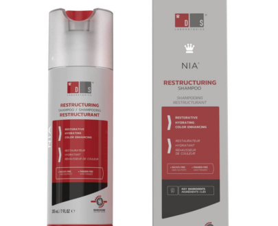 DS Laboratories Šampón na poškodené vlasy Nia (Restructuring Shampoo) 205 ml