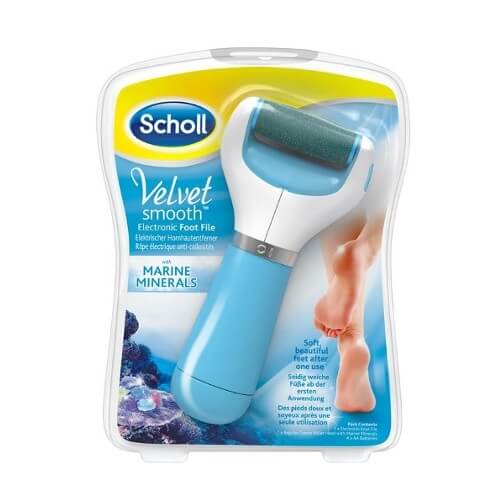 Scholl Elektrický pilník na chodidlá s morskými minerálmi Velvet Smooth Marine Minerals Scholl Elektrický pilník na chodidlá s morskými minerálmi Velvet Smooth Marine Minerals