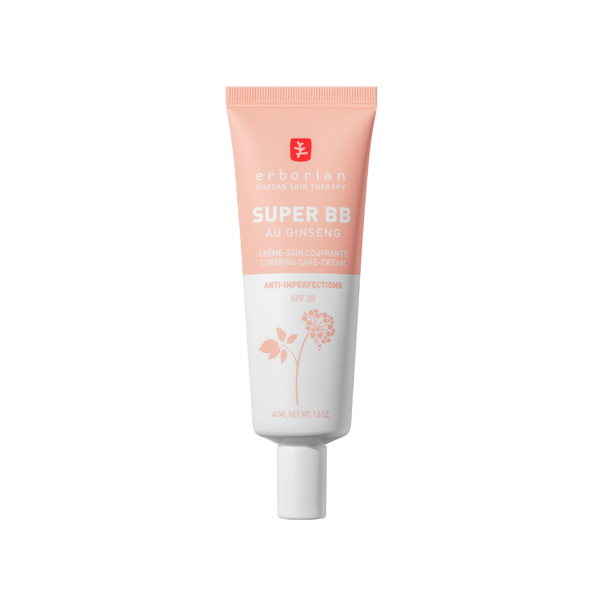 Erborian BB krém SPF 20 Super BB (Covering Care -Cream) 40 ml Dore Erborian BB krém SPF 20 Super BB (Covering Care -Cream) 40 ml Dore