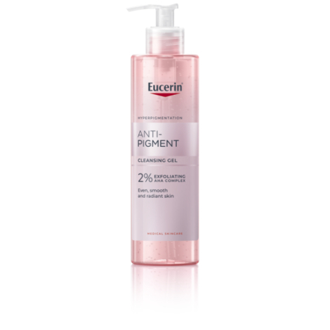Eucerin Anti-Pigment Rozjasňujúci čistiaci gél 400ml Eucerin Anti-Pigment Rozjasňujúci čistiaci gél 400ml