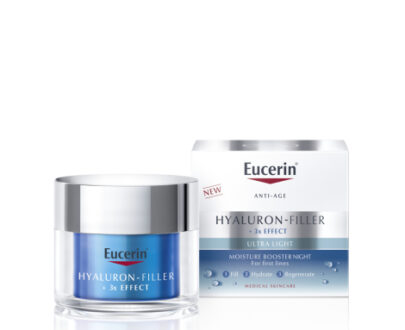 Eucerin Hyaluron-Filler + 3x EFFECT Nočný hydratačný Booster 50ml
