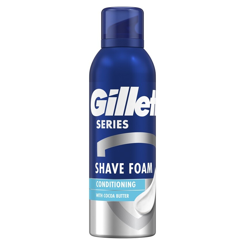 Gillette Pena na holenie Series Cocoa Butter (Conditioning Shave Foam) 200 ml Gillette Pena na holenie Series Cocoa Butter (Conditioning Shave Foam) 200 ml