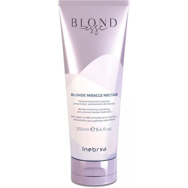 Inebrya Ošetrujúce ošetrenie pre blond vlasy Blondesse Blonde Miracle Nectar (Anti-Pollution Booster Treatment) 250 ml Inebrya Ošetrujúce ošetrenie pre blond vlasy Blondesse Blonde Miracle Nectar (Anti-Pollution Booster Treatment) 250 ml