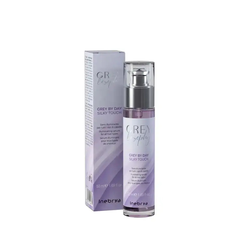 Inebrya Sérum pre šedé a platinové vlasy Grey By Day (Silky Touch) 50 ml Inebrya Sérum pre šedé a platinové vlasy Grey By Day (Silky Touch) 50 ml
