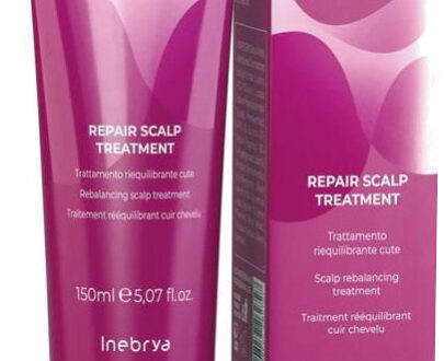 Inebrya Exfoliačná a upokojujúca starostlivosť pre zaistenie rovnováhy a upokojenia pokožky Shecare (Repair Scalp Treatment) 150 ml