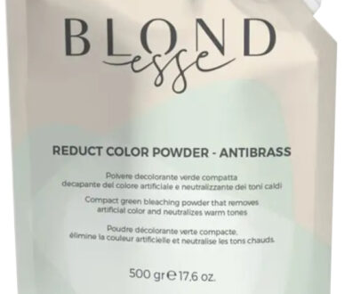 Inebrya Zelený odfarbovací púder na vlasy Blondesse (Reduct Color Powder - Antibrass) 500 g