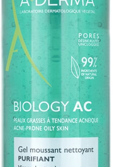 A-DERMA Jemný čistiaci penivý gél Biology AC (Cleansing Foaming Gel) 400 ml