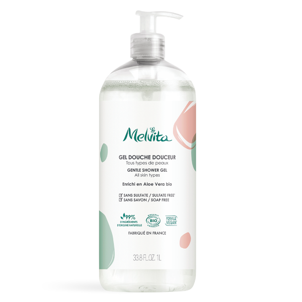 Melvita Jemný sprchový gél bez mydla s aloe vera (Gentle Shower Gel) 1000 ml Melvita Jemný sprchový gél bez mydla s aloe vera (Gentle Shower Gel) 1000 ml