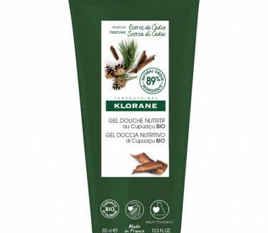 Klorane Vyživujúci sprchový gél Bio Cédrová kôra (Nourish ing Shower Gel) 200 ml