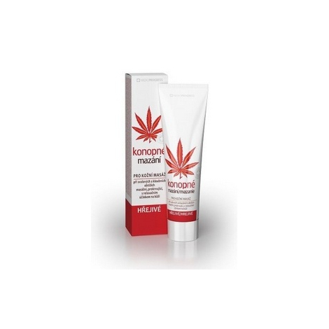 Konopné mazanie hrejivé 100 ml Konopné mazanie hrejivé 100 ml