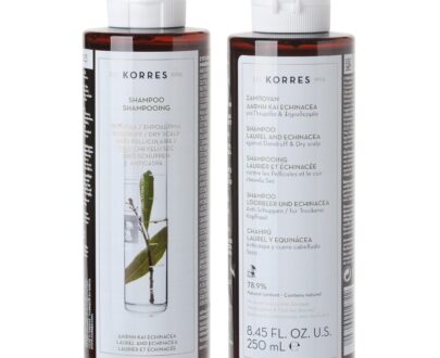 Korres Šampón proti lupinám Laurel & Echinacea (Shampoo) 250 ml