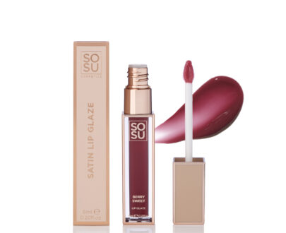SOSU Cosmetics Lesk na pery Shimmer (Lip Glaze) 6 ml Berry Sweet
