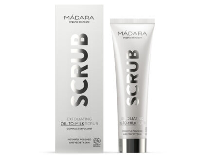 MÁDARA Hydrofilný pleťový peeling Exfoliating Oil-To-Milk Scrub 60 ml