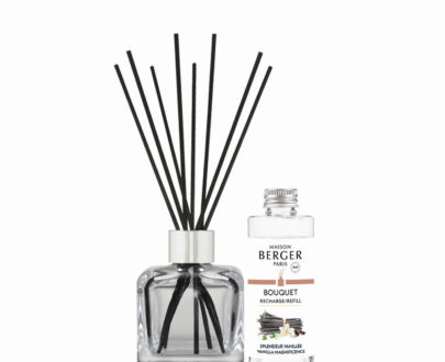 Maison Berger Paris Darčeková sada aróma difuzér kocka + náplň Veľkolepá vanilka Vanilla Magnificence 100 ml