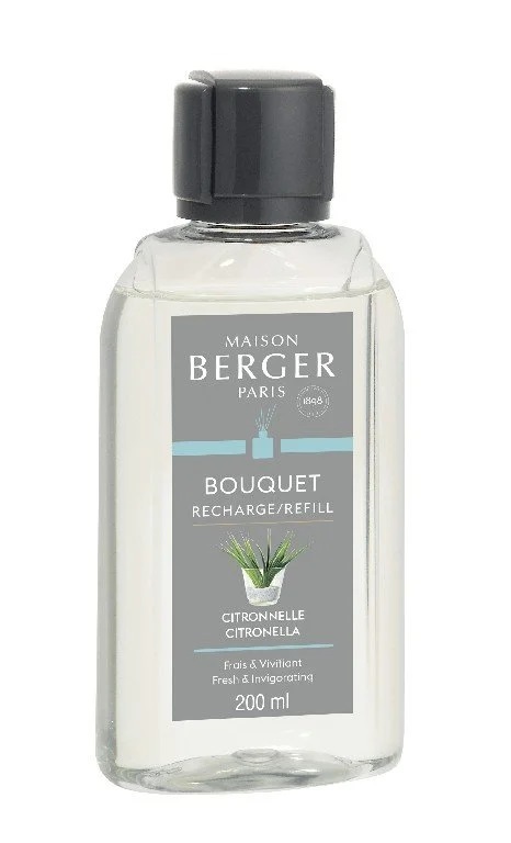 Maison Berger Paris Náplň do difuzéra Citronella (Bouquet Recharge/Refill) 200 ml Maison Berger Paris Náplň do difuzéra Citronella (Bouquet Recharge/Refill) 200 ml