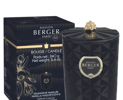 Maison Berger Paris Vonná sviečka Kali čierna Veľkolepá vanilka Vanilla Magnificence (Candle) 240 g