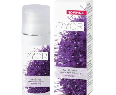RYOR Zmatňujúci krém s púdrovým efektom Morské riasy 50 ml