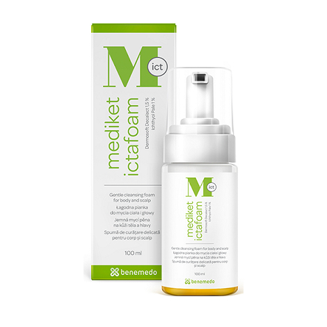 Mediket Ictafoam jemná umývacia pena 100 ml Mediket Ictafoam jemná umývacia pena 100 ml