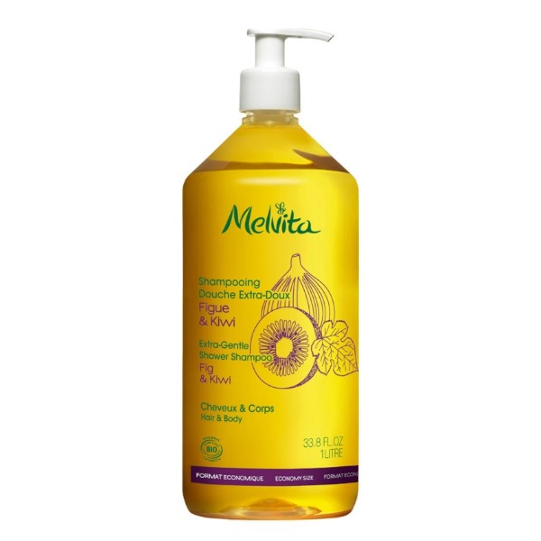 Melvita Sprchový šampón na telo a vlasy (Extra-Gentle Shower Shampoo) 1000 ml Melvita Sprchový šampón na telo a vlasy (Extra-Gentle Shower Shampoo) 1000 ml