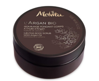 Melvita Telový peeling s arganovým olejom L`Argan Bio (Melting Body Scrub) 150 g