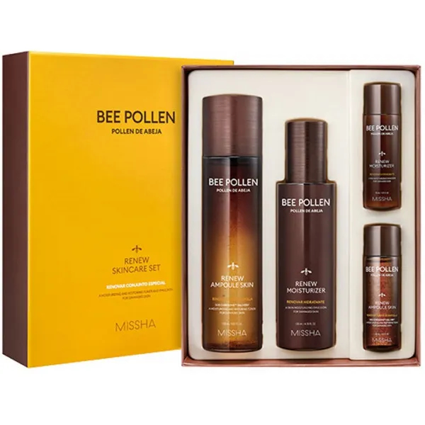 Missha Darčeková sada starostlivosti o pleť Bee Pollen Renew Skincare Set Missha Darčeková sada starostlivosti o pleť Bee Pollen Renew Skincare Set