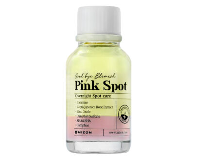 Mizon Nočné sérum s púdrom proti akné Pink Spot Good Bye Blemish (Overnight Spot Care ) 19 ml