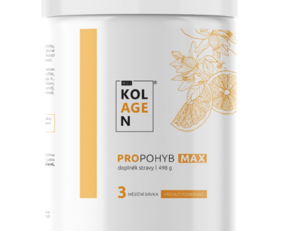 MujKolagen Kolagénový nápoj s príchuťou pomaranča 498 g