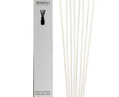 Millefiori Milano Náhradné tyčinky do difuzéra Natural (Wooden Stick For Diffuser) 7 ks