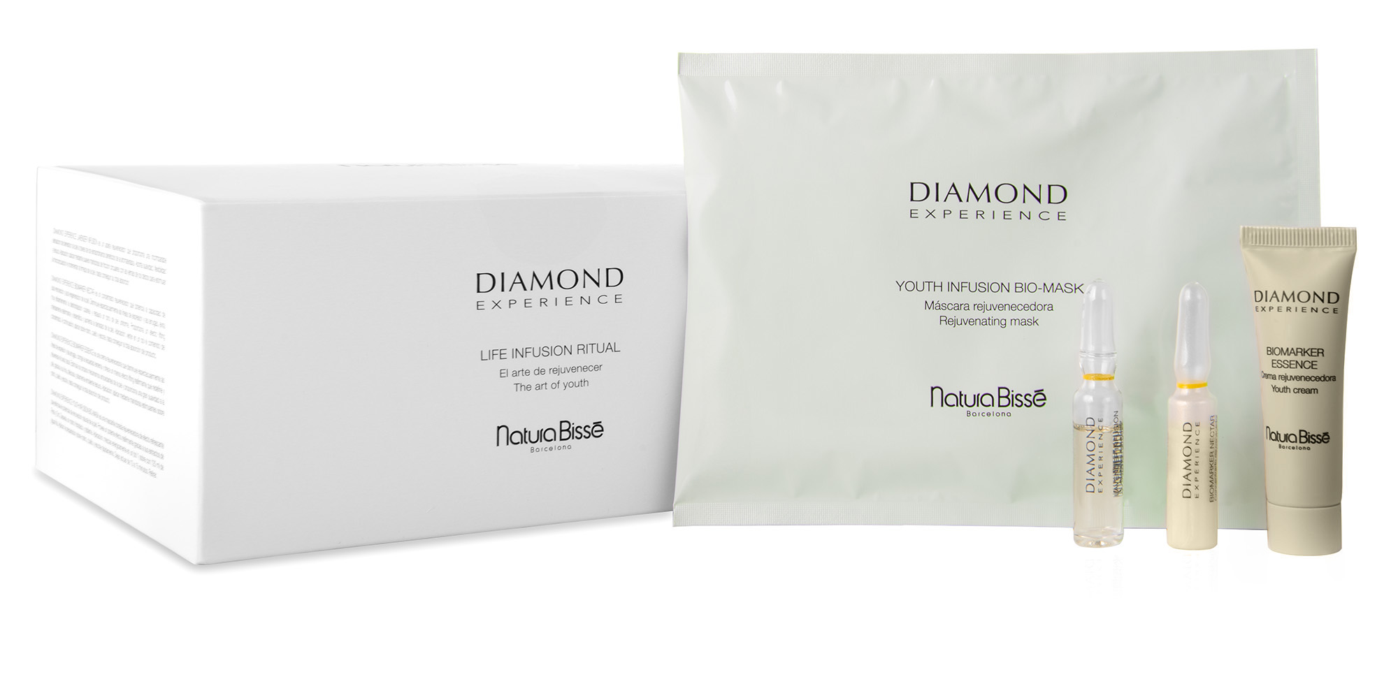 Natura Bissé Sada omladzujúcej pleťovej starostlivosti Diamond Experience Life Infusion Ritual Natura Bissé Sada omladzujúcej pleťovej starostlivosti Diamond Experience Life Infusion Ritual