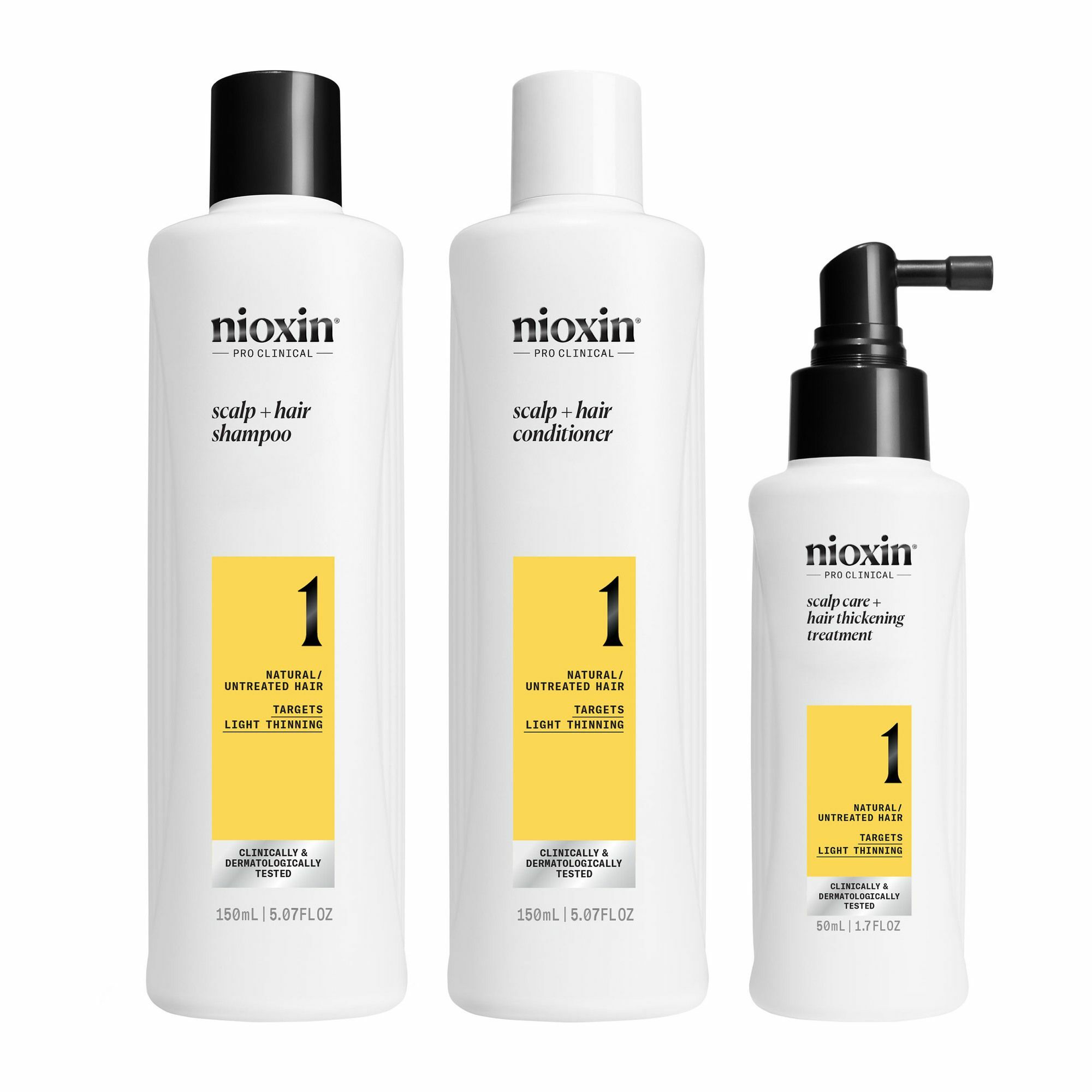 Nioxin Sada starostlivosti pre jemné mierne rednúce prírodné vlasy System 1 Nioxin Sada starostlivosti pre jemné mierne rednúce prírodné vlasy System 1