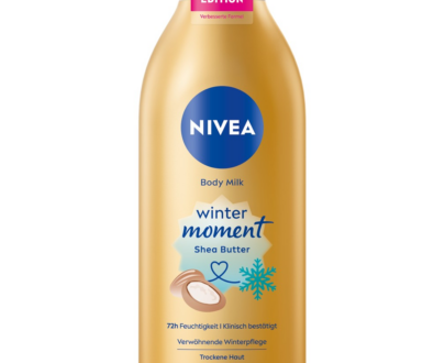 Nivea Hydratačné telové mlieko s bambuckým maslom Winter Moment (Body Milk) 400 ml
