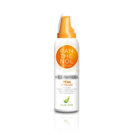 PANTHENOL Omega Chladivá pena s Aloe Vera 9% 150 ml PANTHENOL Omega Chladivá pena s Aloe Vera 9% 150 ml