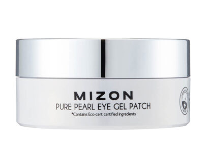 Mizon Prémiová očná hydrogélová maska s bielou perlou a diamantom na vrásky a rozjasnenie pleti Pure Pearl (Eye Gel Patch) 60 ks x 1
