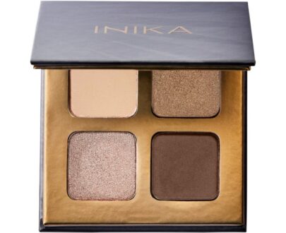 INIKA Organic Paletka očných tieňov (Eyeshadow Quad) 8 g Wind