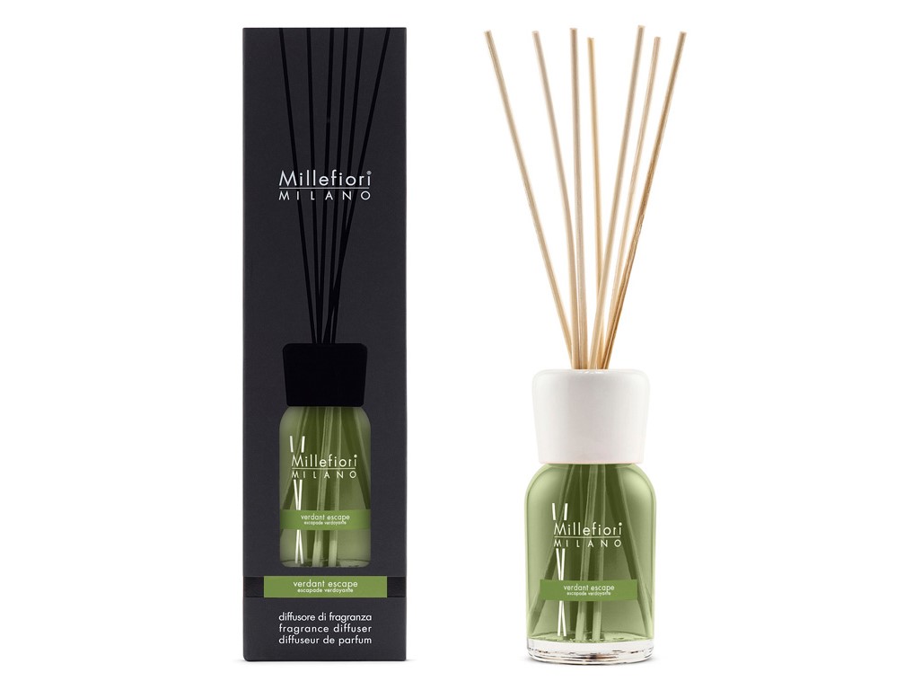 Millefiori Milano Aróma difuzér Natural Únik do zelene (Verdant Escape) 250 ml Millefiori Milano Aróma difuzér Natural Únik do zelene (Verdant Escape) 250 ml