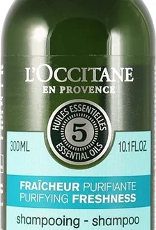 L`Occitane en Provence Šampón pre normálne až mastné vlasy Purifying Freshness (Shampoo) 300 ml