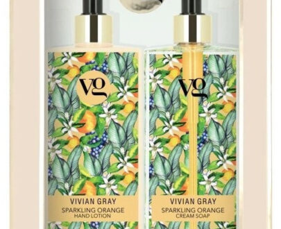 Vivian Gray Kozmetická sada Sparkling Orange (Cream Soap & Hand Lotion)