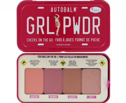 theBalm Paletka tvárenky a rozjasňovač GRL PWDR 8 g