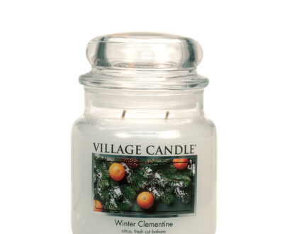 Village Candle Vonná sviečka v skle Winter Clementine 390 g