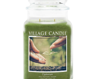 Village Candle Vonná sviečka v skle Optimism 602 g