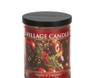 Village Candle Vonná sviečka Apples & Evergreen 396 g
