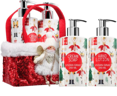 Vivian Gray Kozmetická sada starostlivosti o ruky Red Fairy (Cream Soap & Hand Lotion)